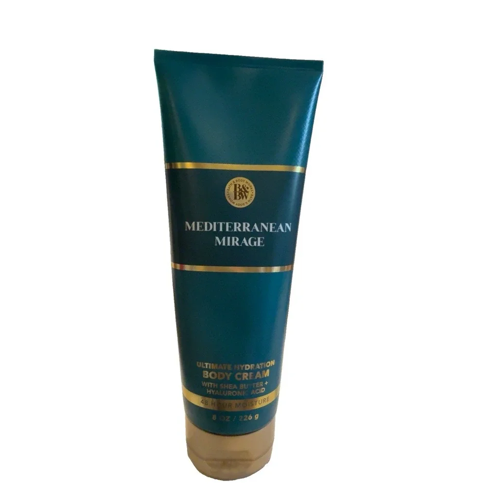 Bath & Body Works Mediterranean Mirage Body Cream 8 oz Rare HTF New
